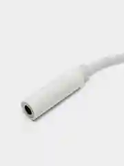 Адаптер-переходник для наушников Lightning to Headphone Jack Adapter, белый