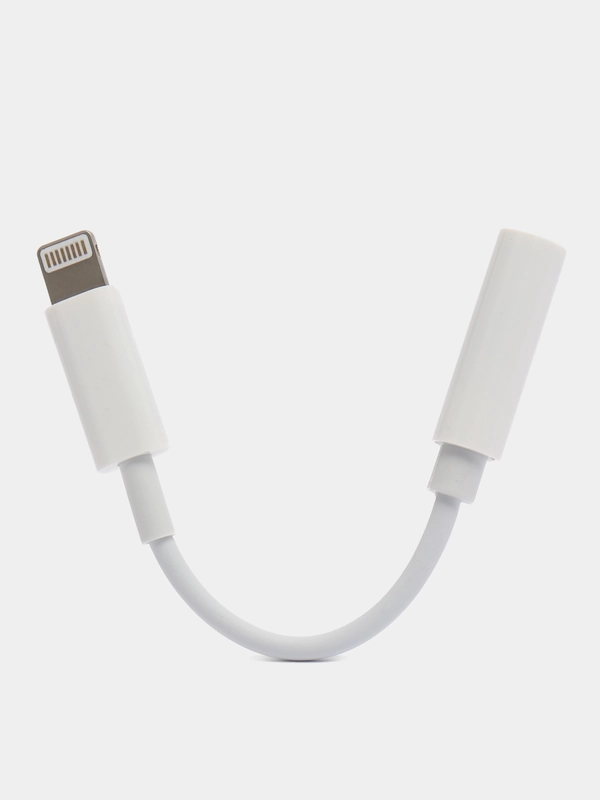 Адаптер-переходник для наушников Lightning to Headphone Jack Adapter, белый