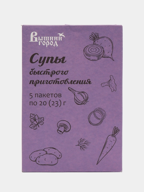Крем-суп картофельный, с сыром, с гренками, 5 штук по 20 г