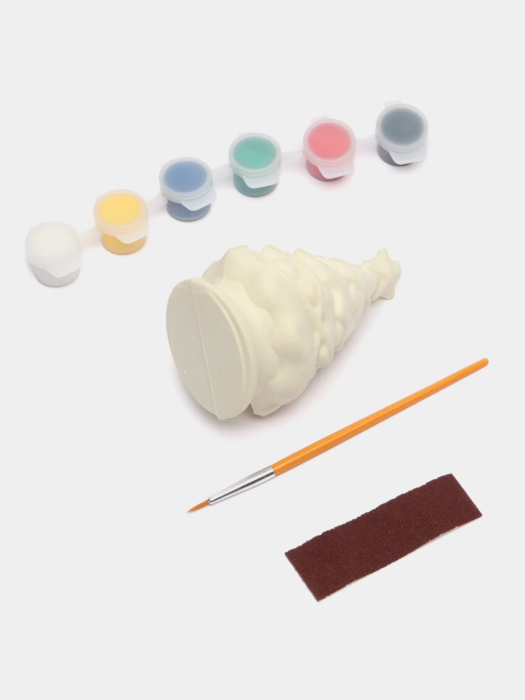 Зеленый новогоднаяя Игрушка-раскраска Lori 3D Art, дизайн на выбор