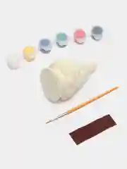 Зеленый новогоднаяя Игрушка-раскраска Lori 3D Art, дизайн на выбор