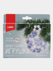 Новогодняя игрушка Lori "Плетение из бусин", разные дизайны