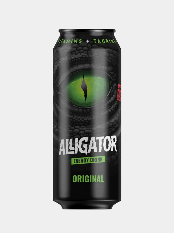 Энергетический напиток ALLIGATOR "Original", 0,45 л