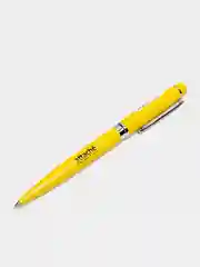 Ручка шариковая Attache Selection Lemon, цвет чернил синий