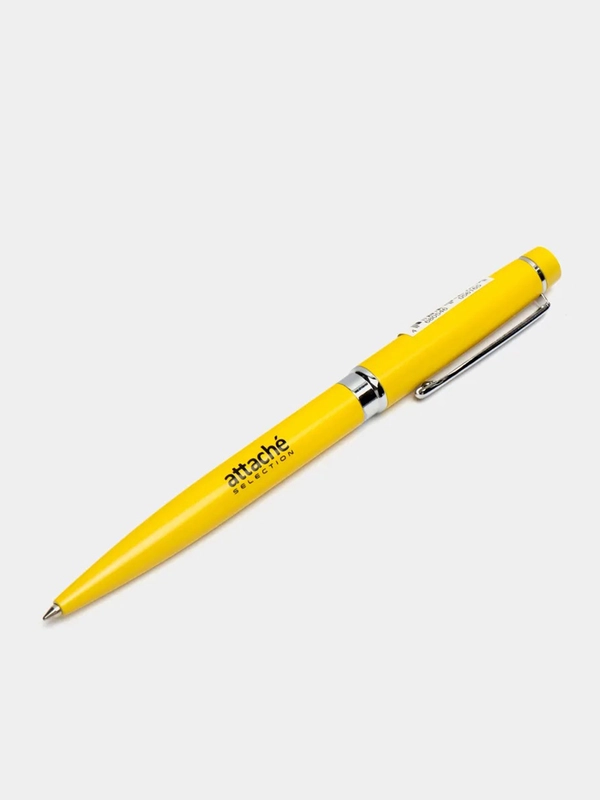 Ручка шариковая Attache Selection Lemon, цвет чернил синий