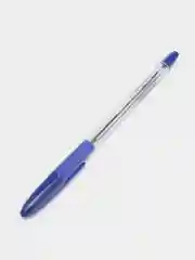 Ручка шариковая Attache Antibacterial А03 масляная, манж, 0,5 мм, синяя