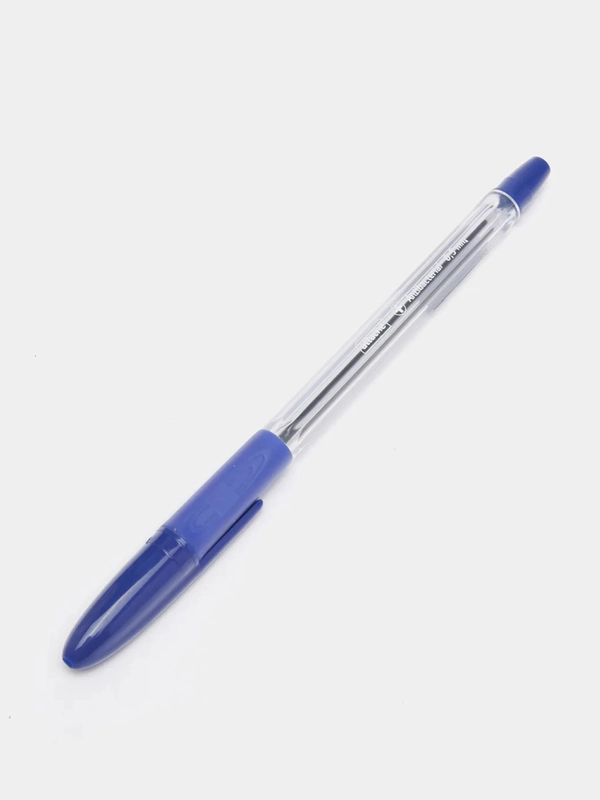Ручка шариковая Attache Antibacterial А03 масляная, манж, 0,5 мм, синяя