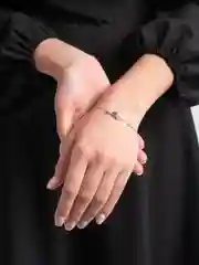 Серебряный браслет женский с сердцем и жемчужинами
