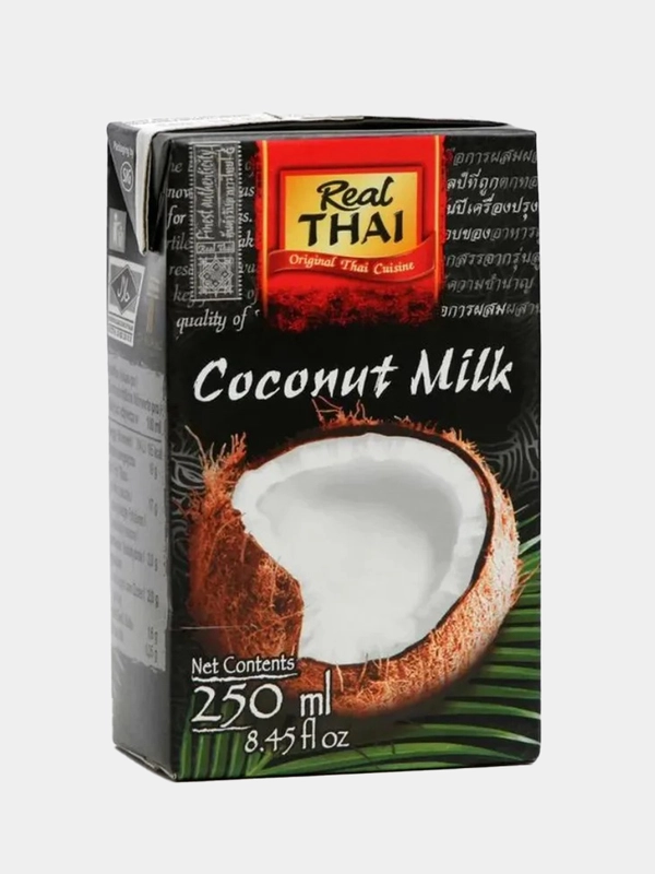 Кокосовое молоко REAL THAI, 250 мл