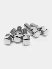 Болт колесный, М14*1,5, 58/33 мм, ключ 17, сфера, хром, 5 шт, AUDI, SKODA, VW, VAG