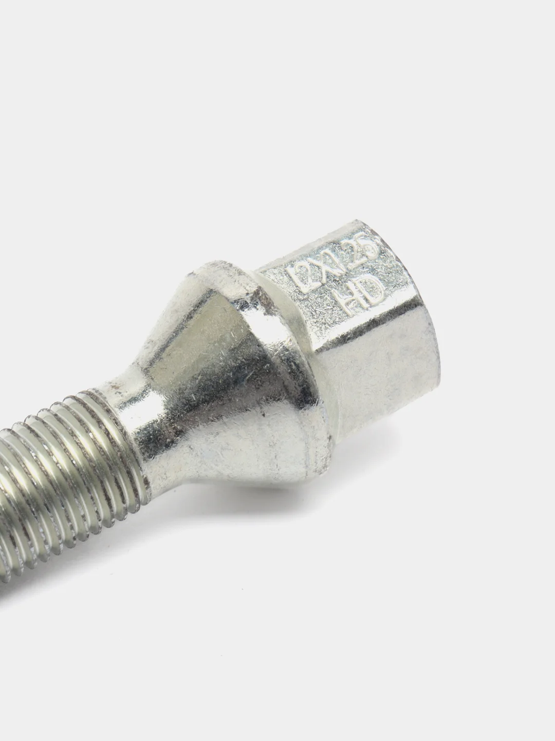 Болт, конус, цинк, ключ 17 мм, 12 х 1,25, 25/50 мм