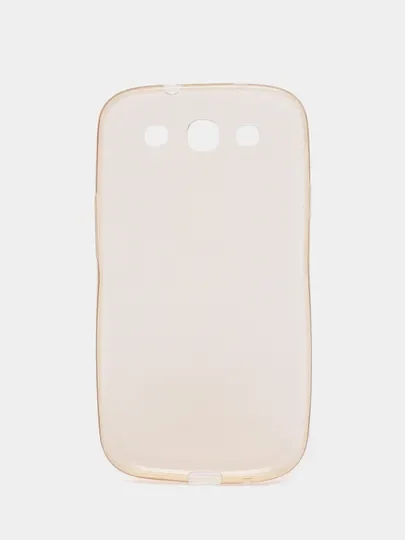 Прозрачный силиконовый чехол на Samsung Galaxy S3 Mini