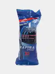 Бритвенные станки одноразовые Rapira Sprint, 2 лезвия, 10 штук