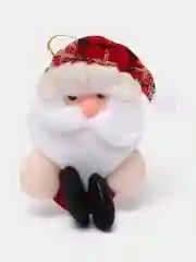 Бежевый меланж украшение-подвеска новогоднее