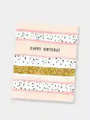 Конфетный открытки "Happy Birthday" в мини-формате