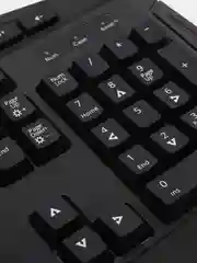 Клавиатура проводная игровая SONNEN, USB, 104 клавиши+10 мультимедийных черная, 513511