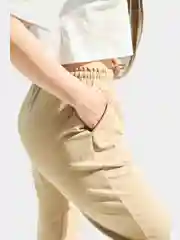 Бежевый брюки женские спортивные