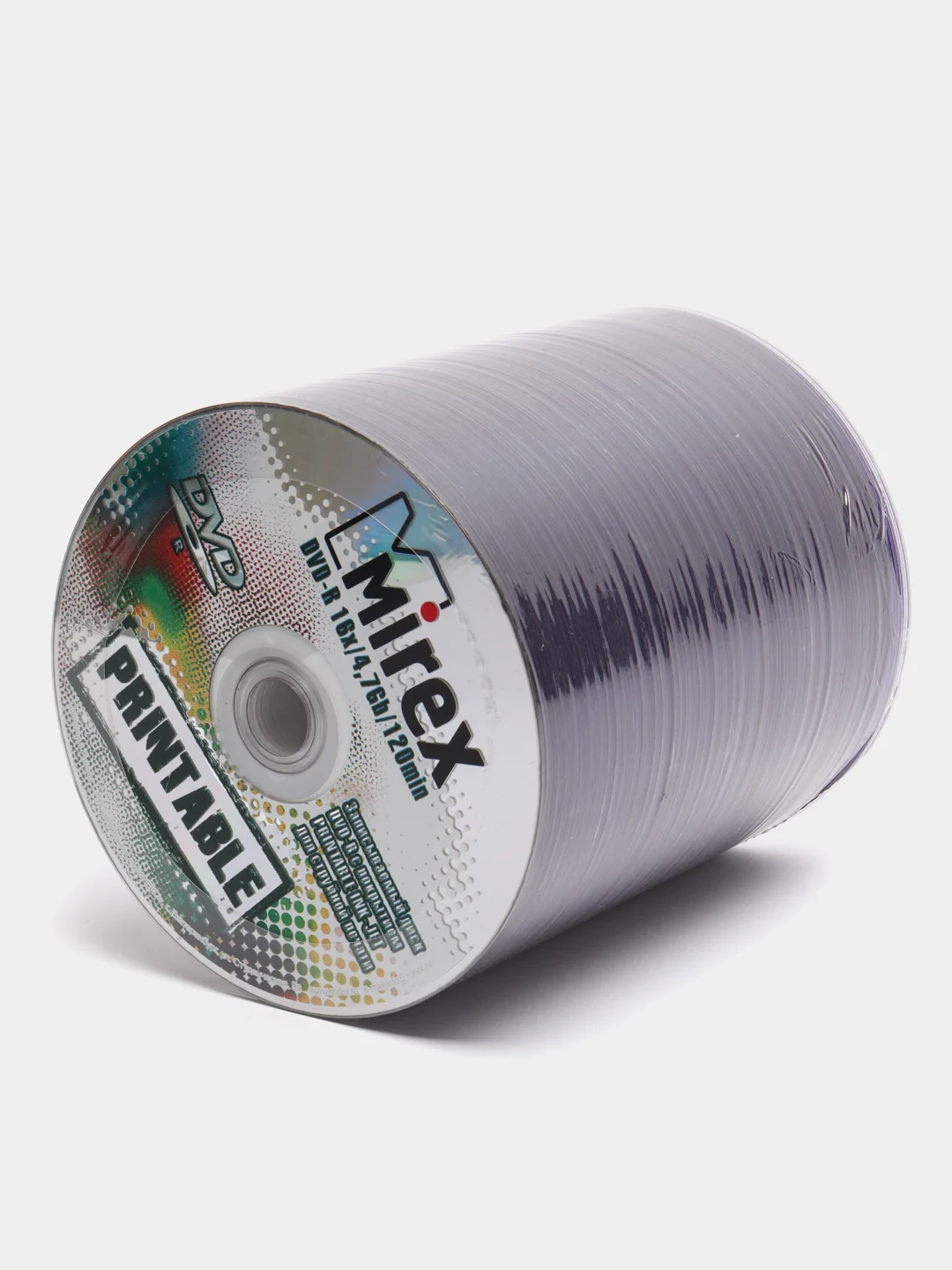 Диск DVD-R Mirex 4.7 Gb 16x Full Ink Printable, UL130088A1T