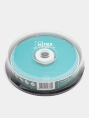 Диск Mirex CD-RW 700MB 12x Cake Box, UL121002A8L, 10 штук