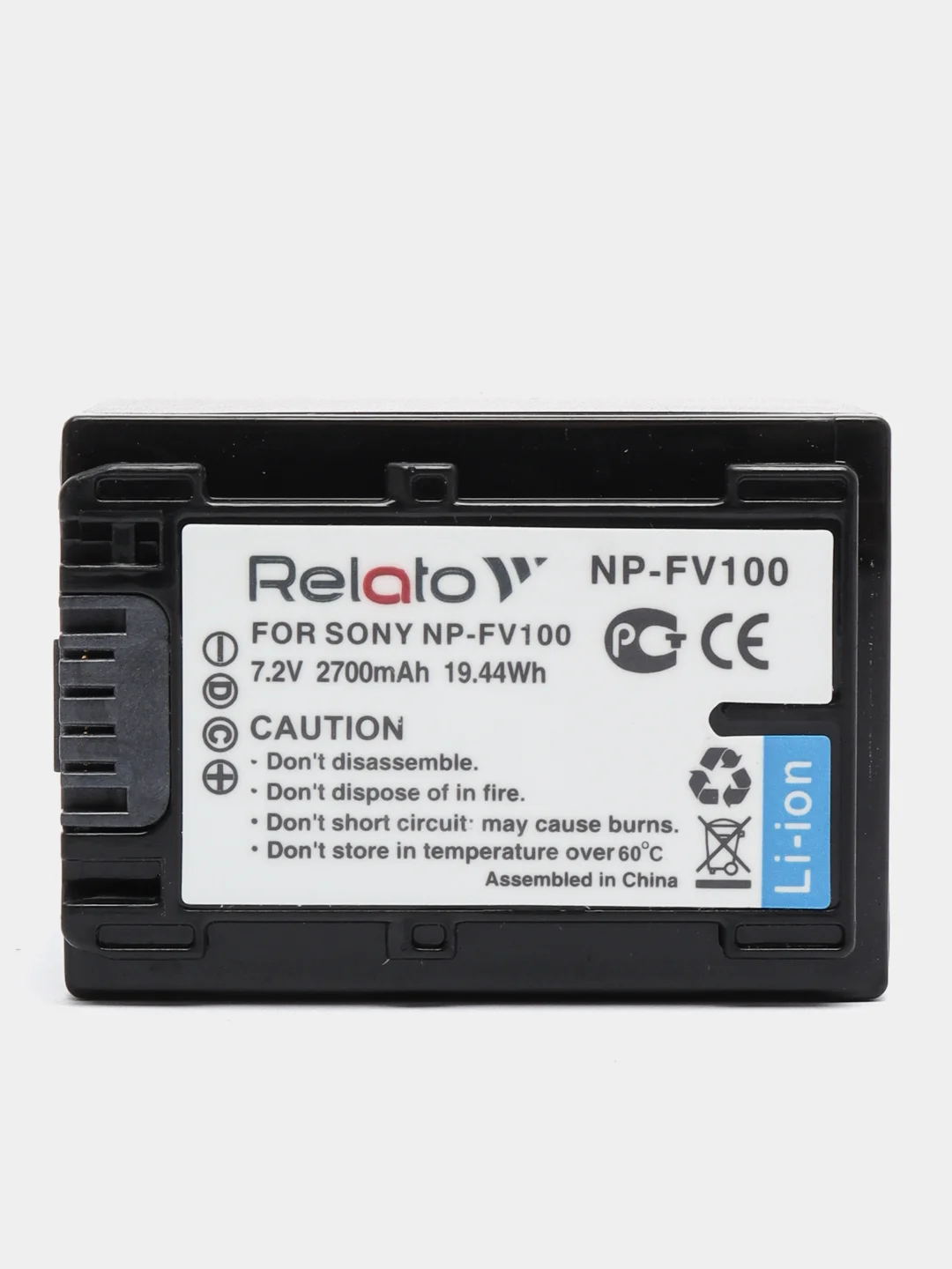 Аккумулятор для видеокамеры Sony Relato NP-FV100