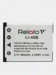 Аккумулятор для фотоаппарата Olympus Relato, LI-40B / LI-42B