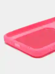 Розовый чехол для Xiaomi Redmi 10C / Poco C40, Сяоми Редми 10С силиконовый, с карманом для карты