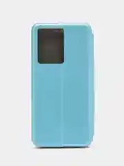 Голубой чехол книжка для Infinix Note 12 Pro 5G