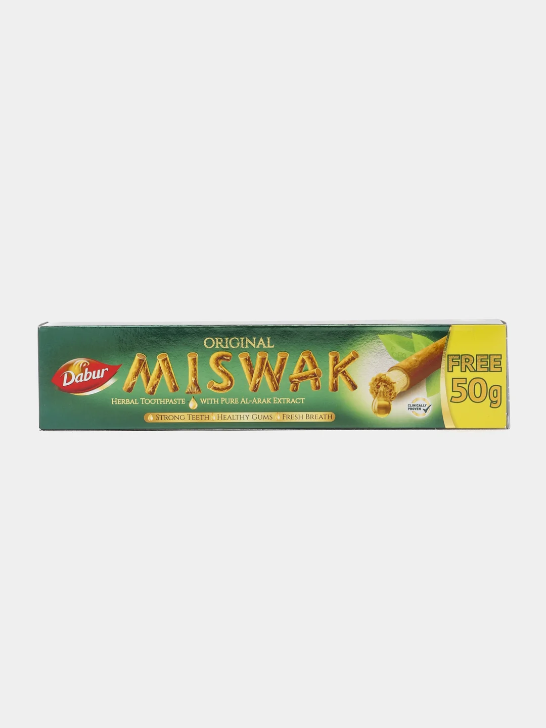 Аюрведическая Зубная Паста Dabur Miswak с Экстрактом Мисвака и Аниса