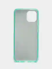 Бирюзовый чехол блестящий Samsung Galaxy A03, накладка c блёстками