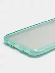 Бирюзовый чехол блестящий Samsung Galaxy A03, накладка c блёстками
