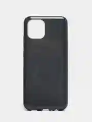 Угольный чехол блестящий Samsung Galaxy A03, накладка c блёстками
