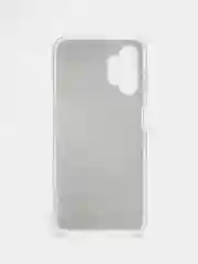 Серебряный чехол блестящий Samsung Galaxy A13 накладка c блёстками Самсунг А13