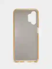 Золотой чехол блестящий Samsung Galaxy A13 накладка c блёстками Самсунг А13