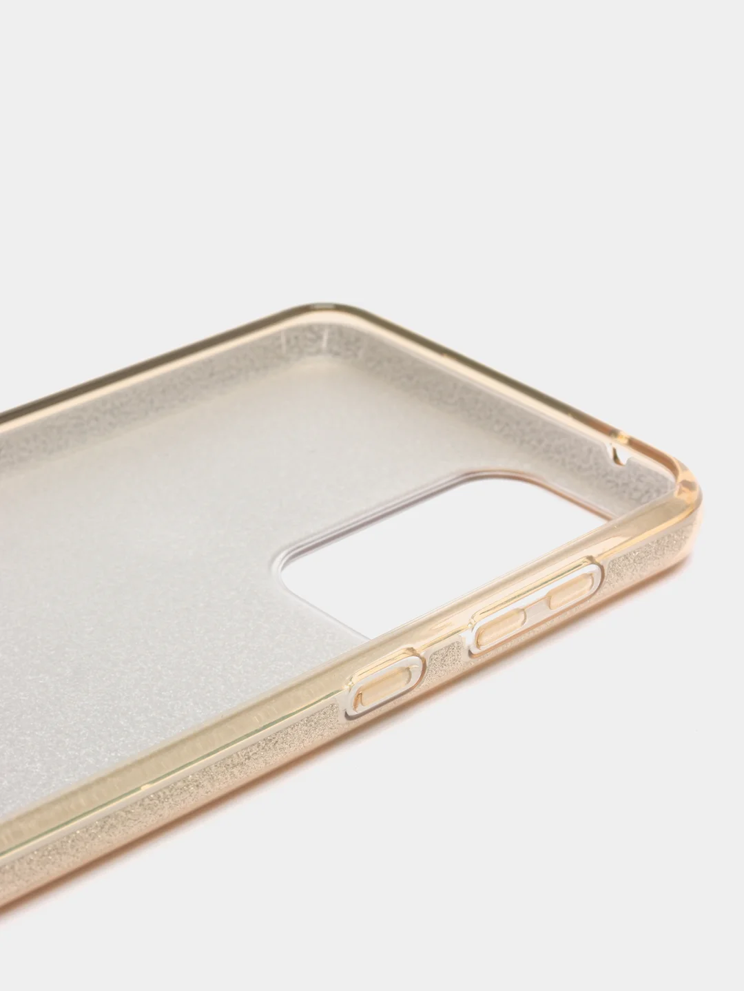 Золотой чехол блестящий Samsung Galaxy A33, накладка c блёстками Самсунг А33
