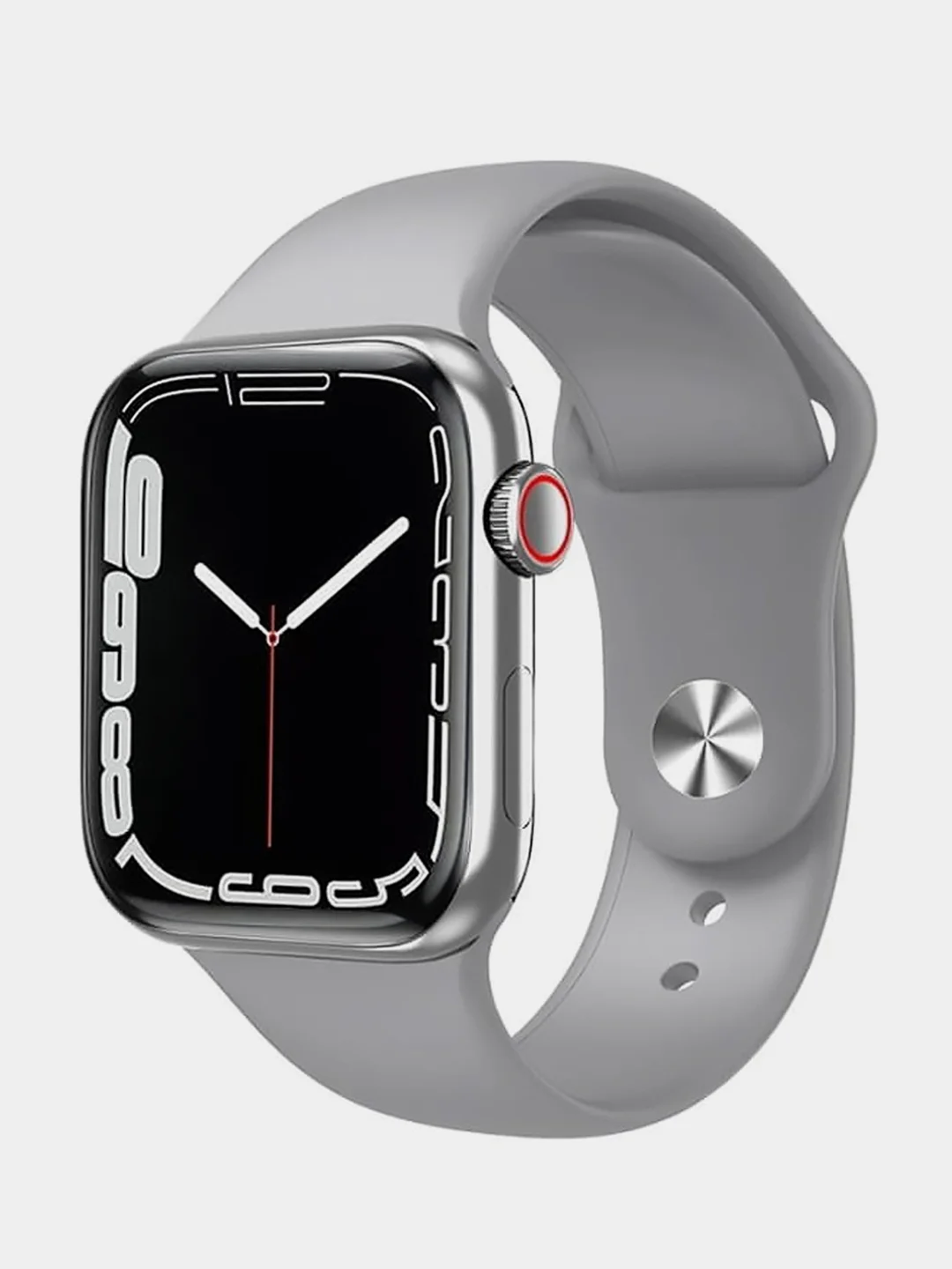 Серебряный умные смарт часы Smart Watch DT No.1 8 Max серии 8, 45 мм
