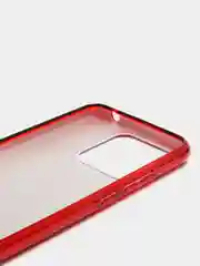 Красный чехол блестящий Xiaomi Redmi 10C и POCO C40, накладка c блёстками