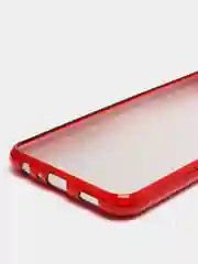 Красный чехол блестящий Samsung Galaxy A13 накладка c блёстками Самсунг А13