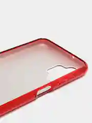 Красный чехол блестящий Samsung Galaxy A13 накладка c блёстками Самсунг А13