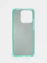 Бирюзовый чехол блестящий Xiaomi Redmi 10C и POCO C40, накладка c блёстками
