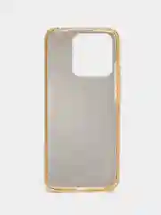 Золотой чехол блестящий Xiaomi Redmi 10C и POCO C40, накладка c блёстками
