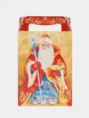 Новогодняя коробка для конфет, упаковка для сладких подарков, 1 кг