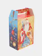 Новогодняя коробка для конфет, упаковка для сладких подарков, 1 кг