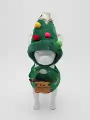 Зеленый новогодний костюм для кошек и собак, новогодняя одежда, 2 цвета