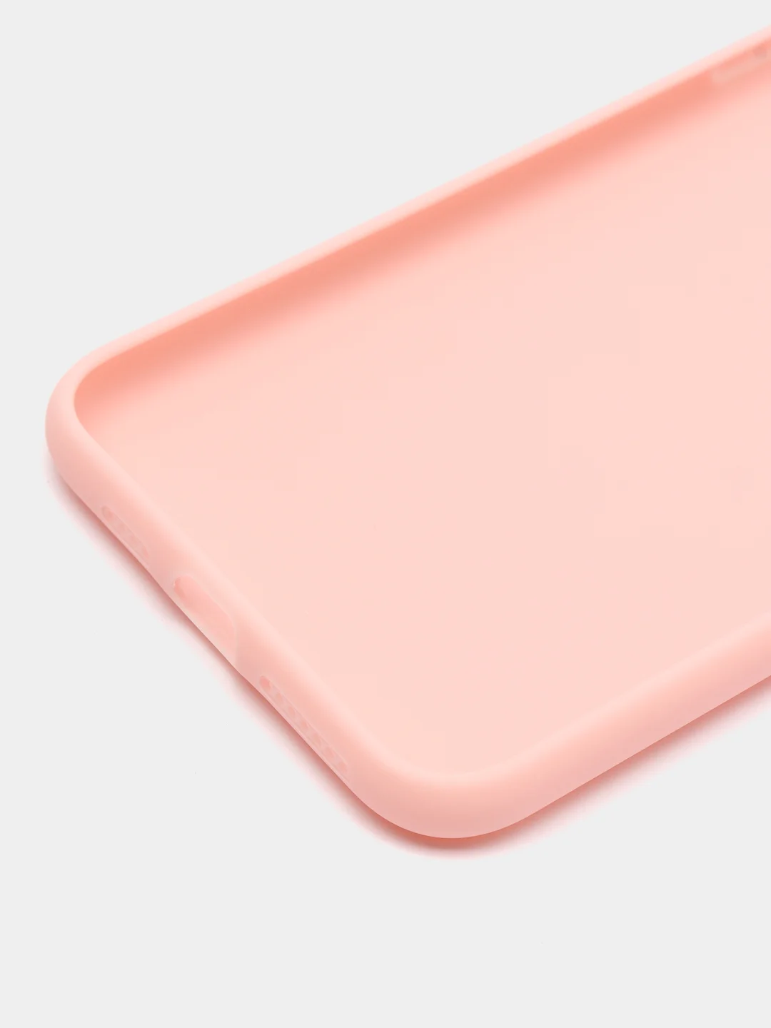 Розовый чехол для iPhone XS Max, силиконовый, 14 цветов