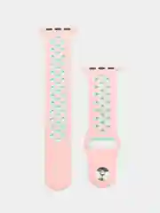 Конфетный ремешок для Apple Watch 3,4,5 поколения 38/40 мм. двухцветный, силиконовый