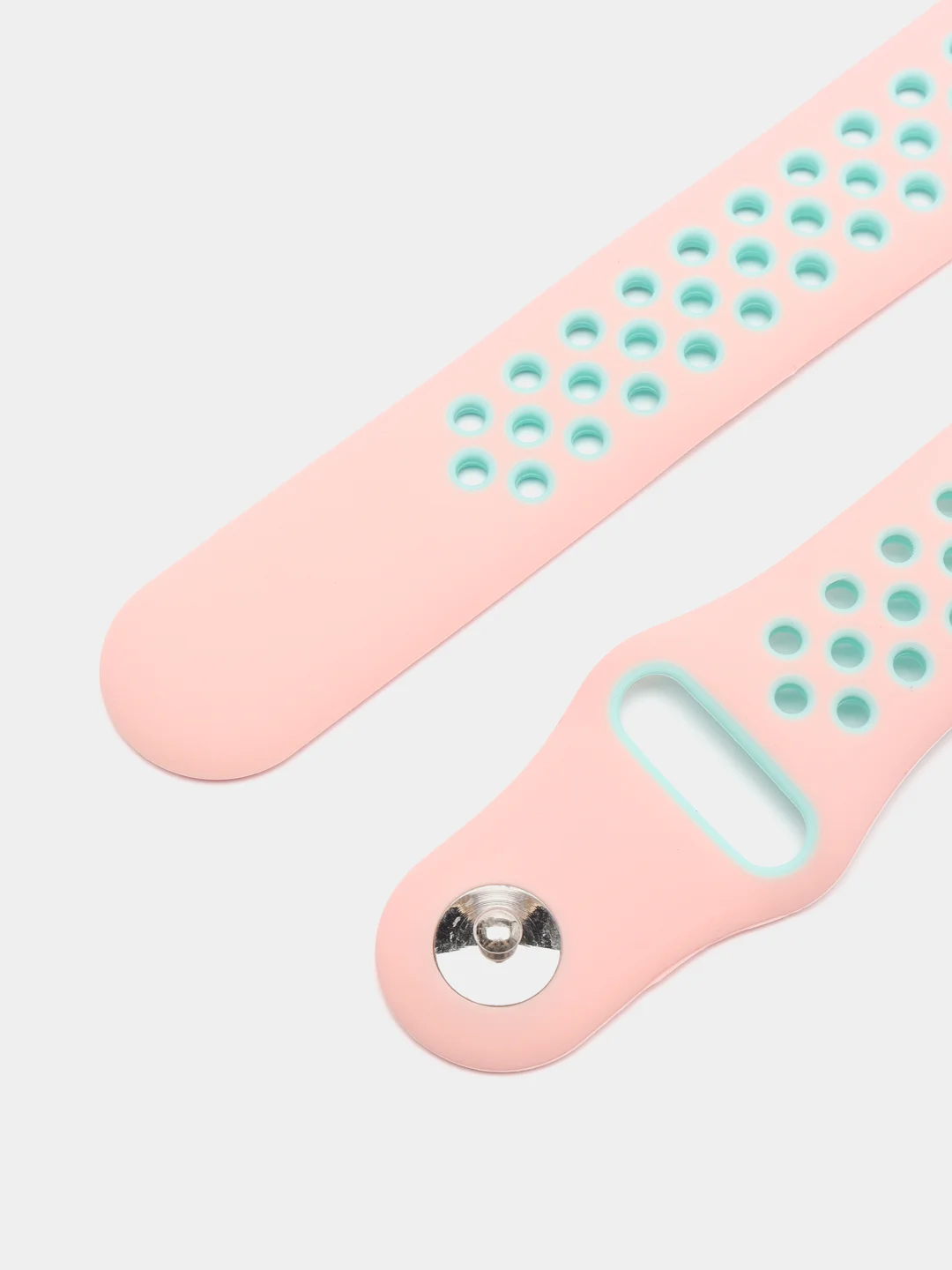 Конфетный ремешок для Apple Watch 3,4,5 поколения 38/40 мм. двухцветный, силиконовый