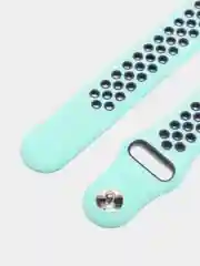 Мятный ремешок для Apple Watch 3,4,5 поколения 38/40 мм. двухцветный, силиконовый