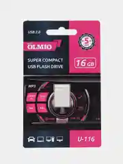 Флешка OLMIO USB U-116, USB 2.0, 3 объема