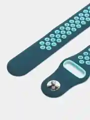 Оливковый ремешок для Apple Watch 3,4,5 поколения 38/40 мм. двухцветный, силиконовый