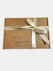 Лимонный картонная подарочная коробка, упаковка с бумажным наполнителем